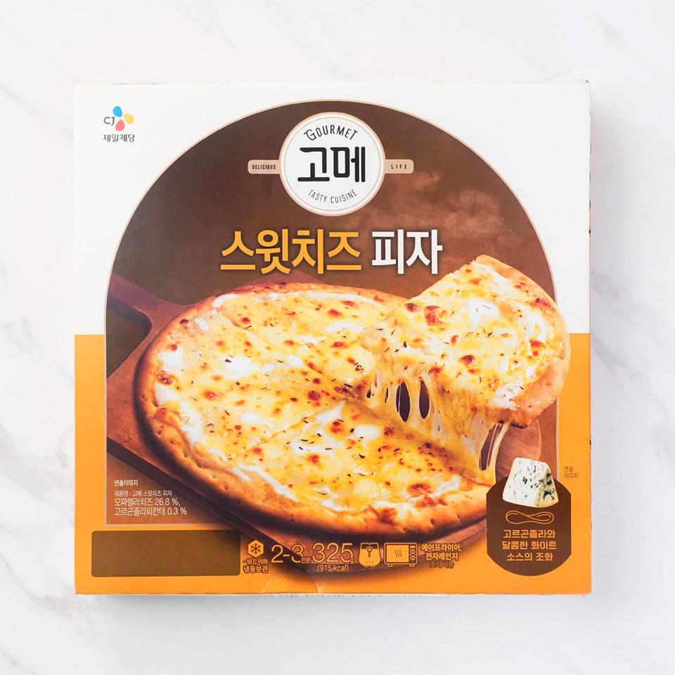 메가마트 CJ 고메 스윗치즈 피자 325g - 상품 이미지