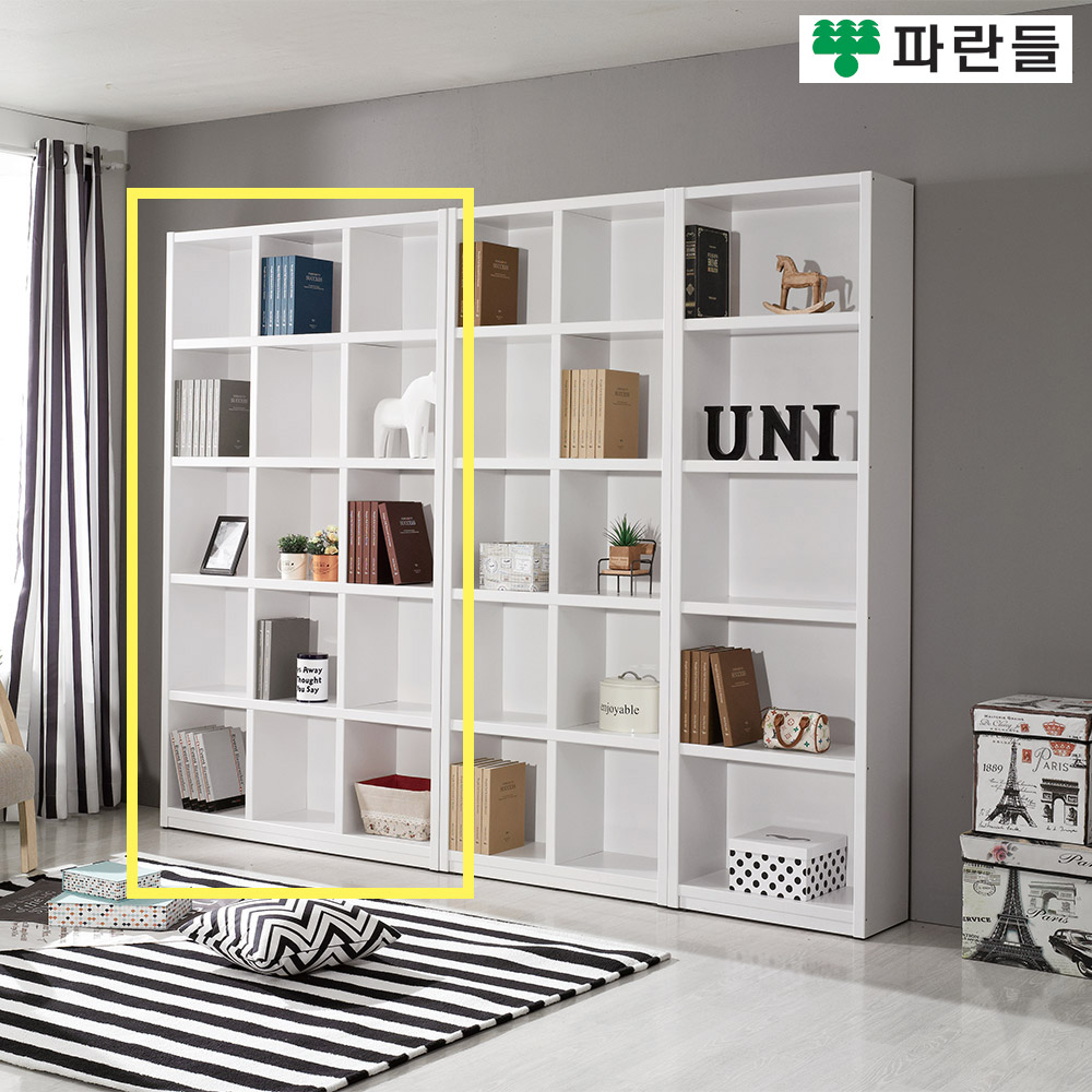 파란들가구 33T 1200 오픈 5단책장 서재책장 수납장식장 - 메인 이미지