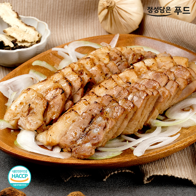 한방 보쌈 430g내외 통삼겹살 수육 족발 캠핑음식 - 상품 이미지