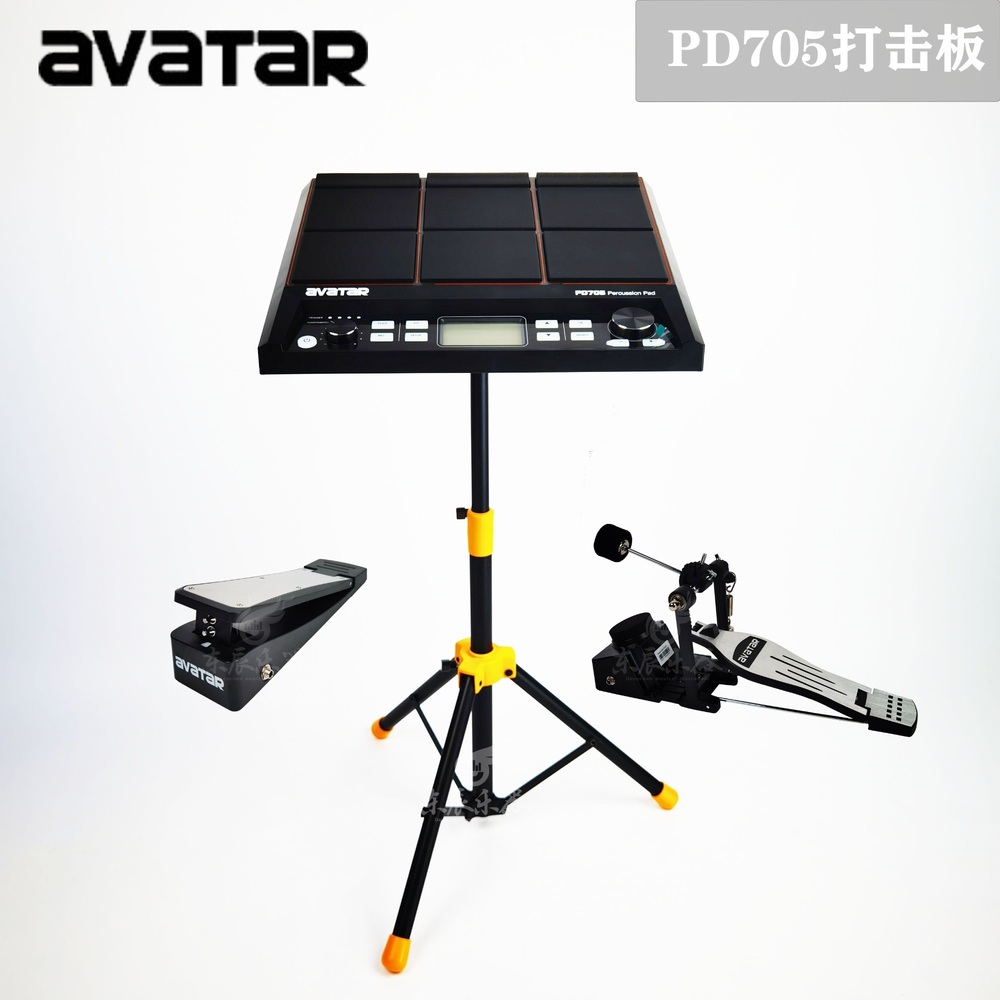 전자드럼 패드 길거리공연 버스킹 입문용 킥드럼 셋트 제트 PD705(512M) - 상세 이미지 2