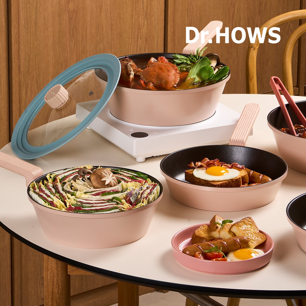 닥터하우스 키토산 항균 코팅 웍 권성준팬 24cm 인덕션 - 상세 이미지 5
