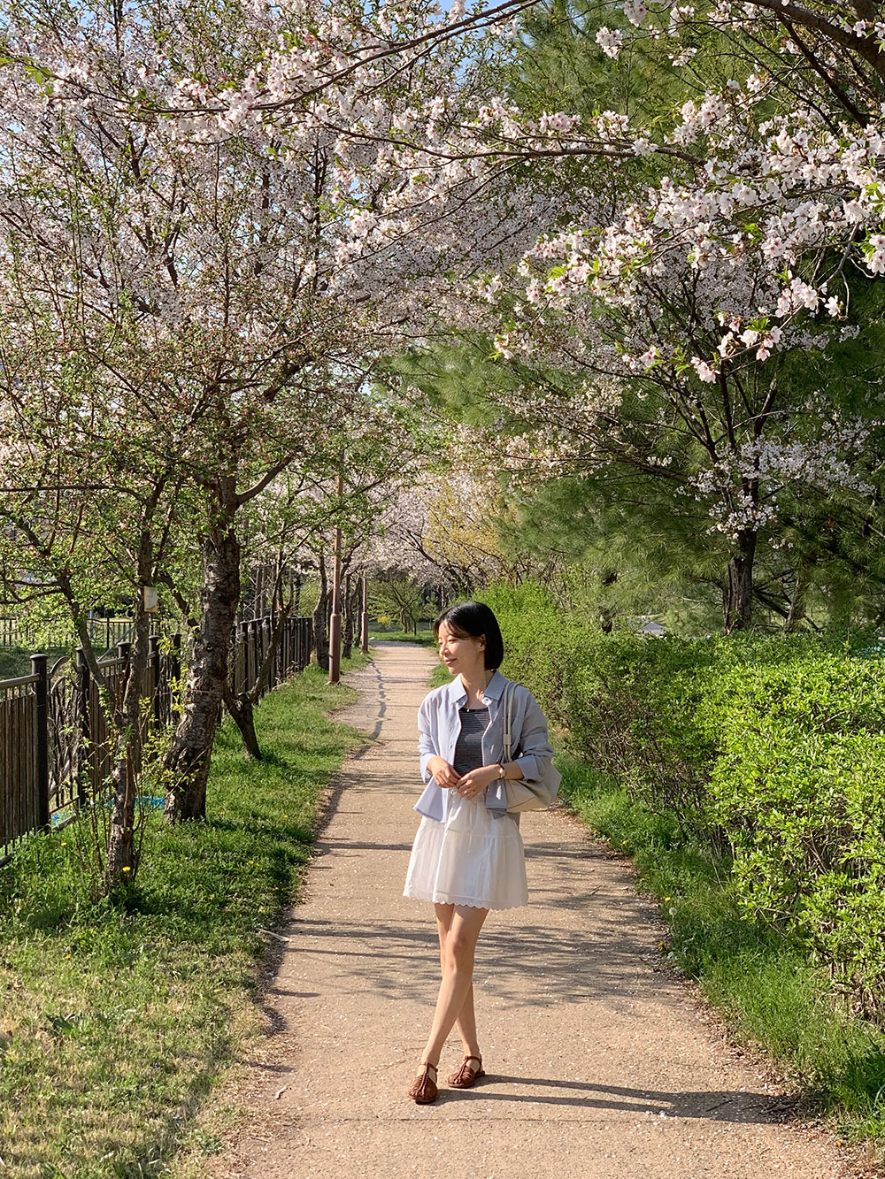 [반바지안감]레네 레이스 미니 미디 코튼 스커트 치마[2color] 상세 이미지 42