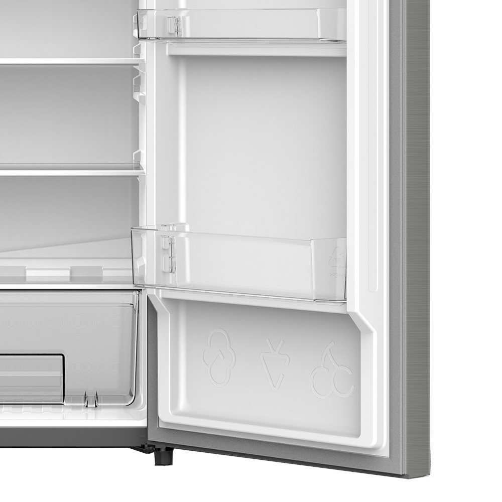 소형 미니 냉장고 1도어 원룸 일반 사무실 냉장고 더함 CHIQ 왼쪽(좌), 173L 실버