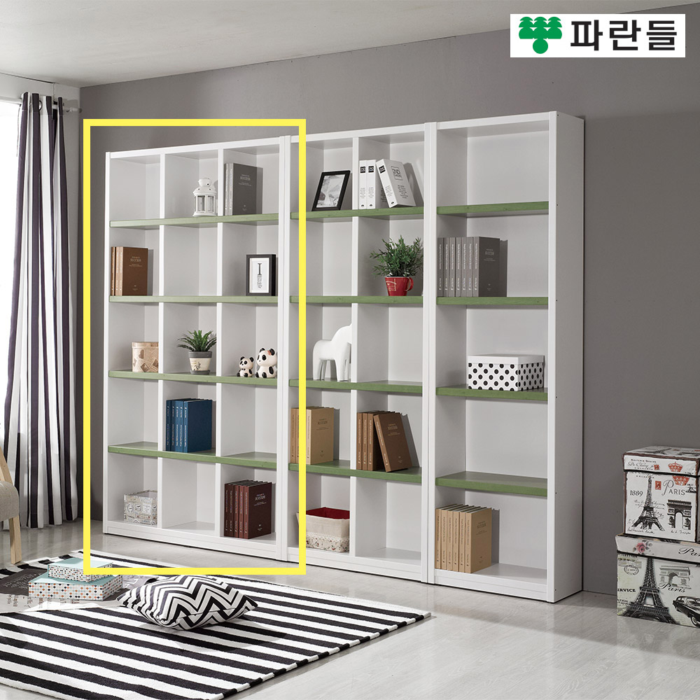 파란들가구 33T 1200 오픈 5단책장 서재책장 수납장식장 - 상세 이미지 4