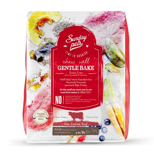 선데이펫 젠틀베이크 소고기, 1.3kg, 1개 - 상품 이미지