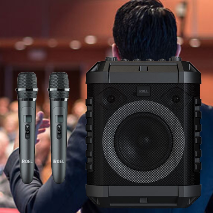 휴대용 마이크 앰프 선생님 교실용 교사용 마이크 행사 강사용 마이크