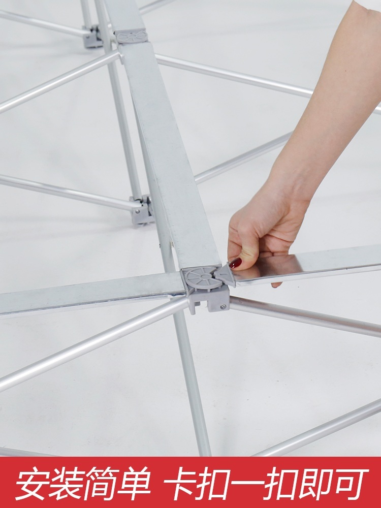 포토월 현수막 백월 철제 제작 접이식 조립 프레임 부스 제트 철3x5그리드(2.3x3.8m)프레임+페인팅 - 상세 이미지 3