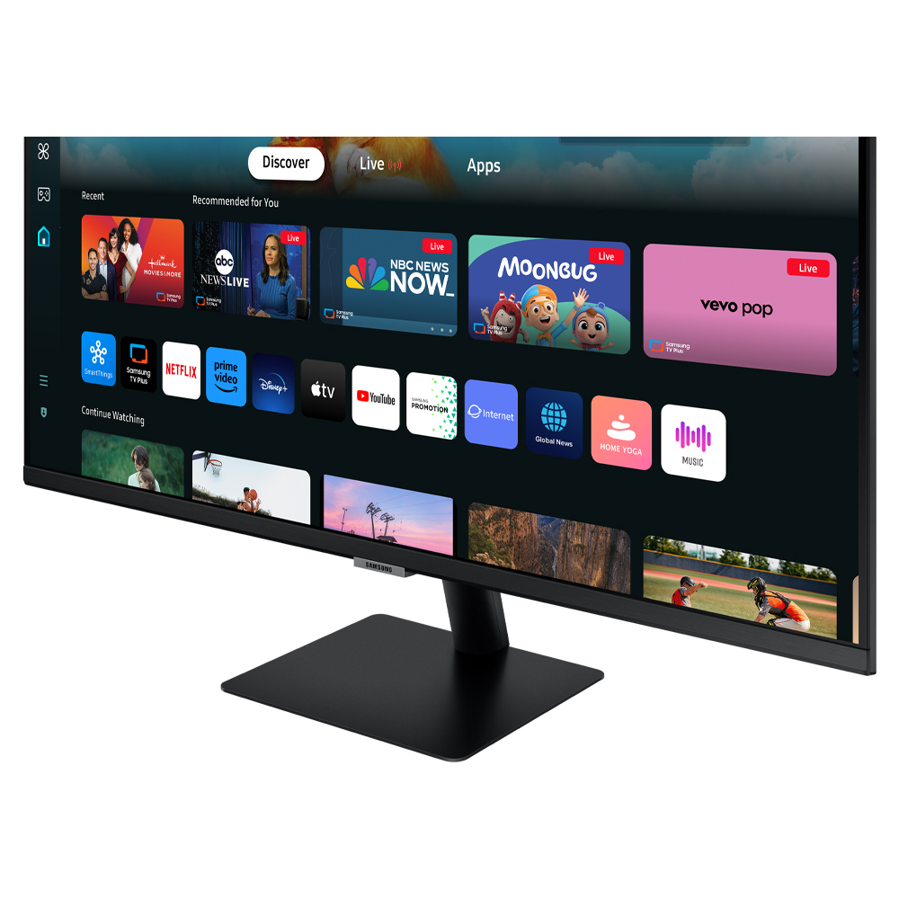 삼성 스마트 모니터 IPTV 넷플릭스 YouTube M50D 삼탠바이미 68~69cm(27인치), 블랙 - 상세 이미지 5