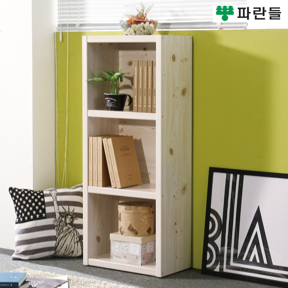 파란들가구 33T 500 오픈 3단책장 거실책장 수납장식장 - 상세 이미지 2