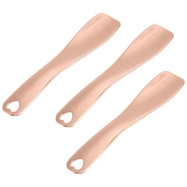 스킨 케어 도구 3개 세트 메이크업 스푼 주걱 미용 스쿱 금속 화장품 얼굴 아이 크림 마사지 롤러 : 쇼핑마존2