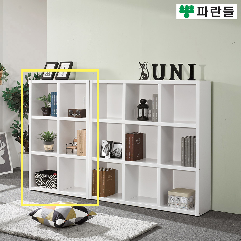 파란들가구 33T 800 오픈 3단책장 거실책장 수납장식장 이미지 8