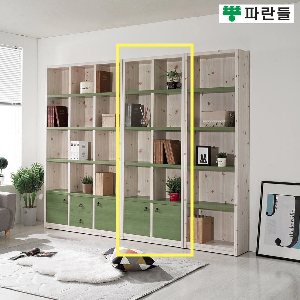 파란들가구 33T 800 도어 5단책장 서재책장 수납장식장 - 상세 이미지 3