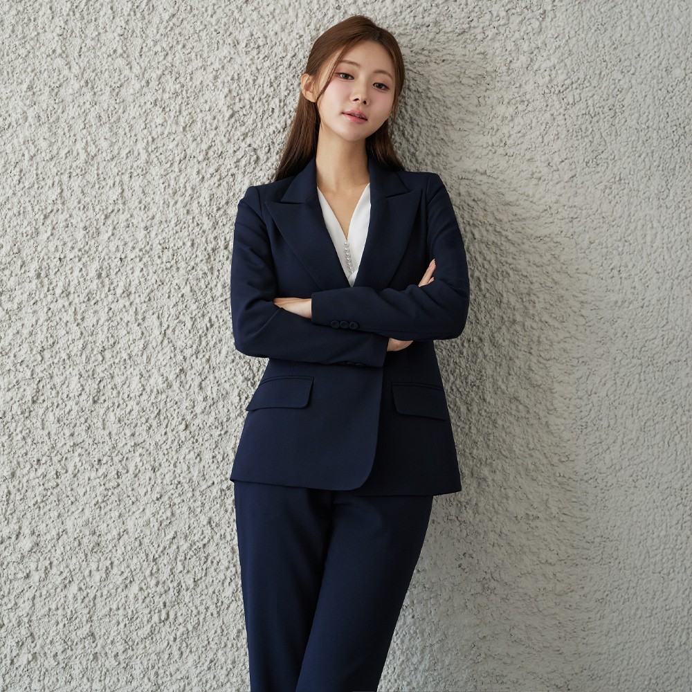 여성 정장 셋업 슬림핏 돌잔치 하객 면접 봄 여름 [에고스]