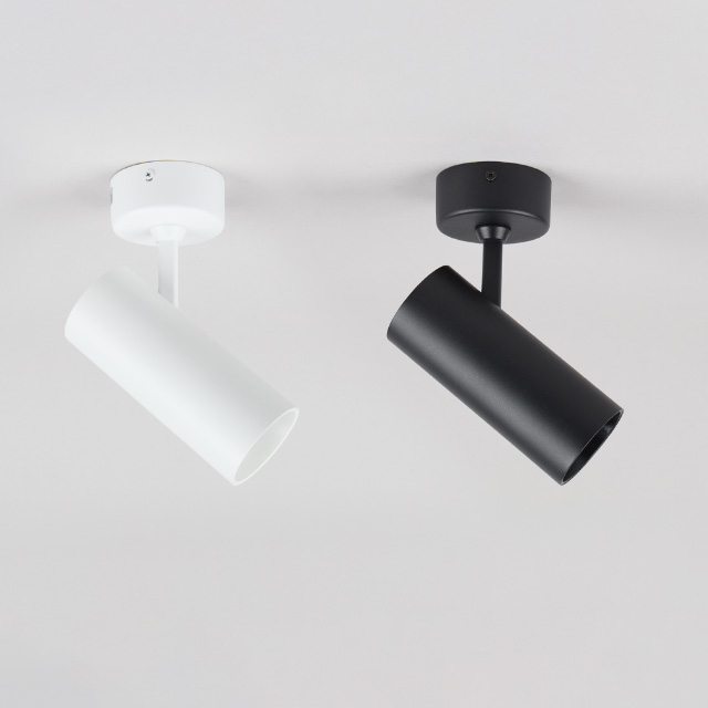 더쎈 LED 원형 카네스 1등 직부등 회전 COB 20W 2color 거실 주방 침실 카페 매장 조명 - 상세 이미지 2