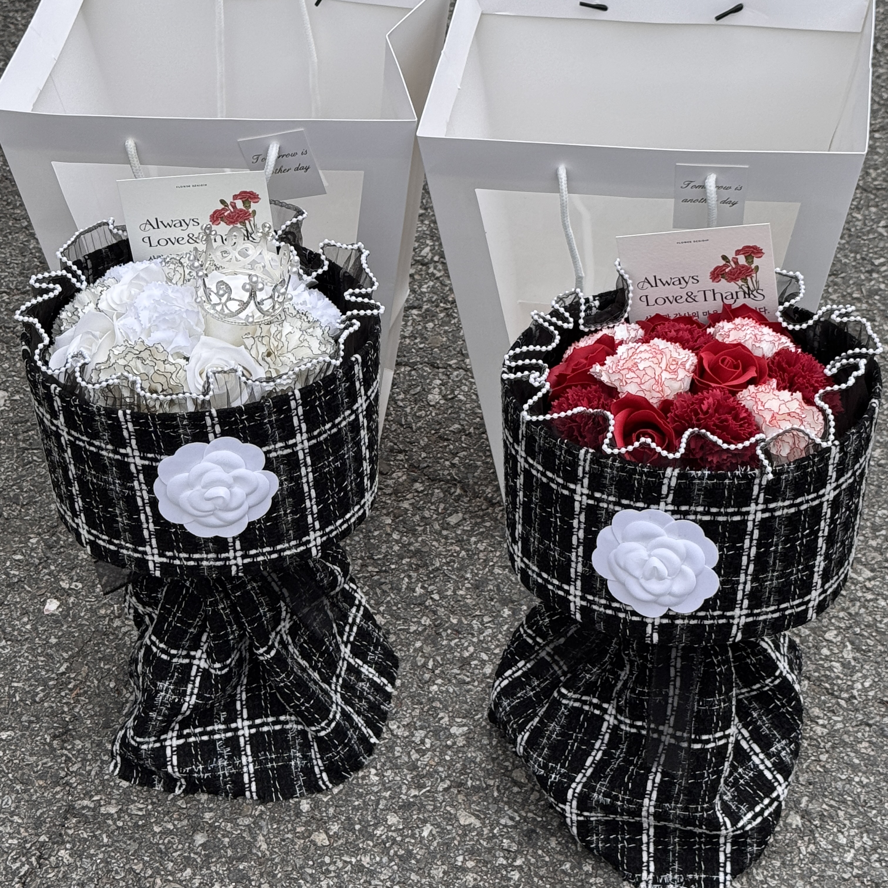 어버이날 꽃배달 카네이션 꽃다발 생화 같은 꽃 부모님 선물