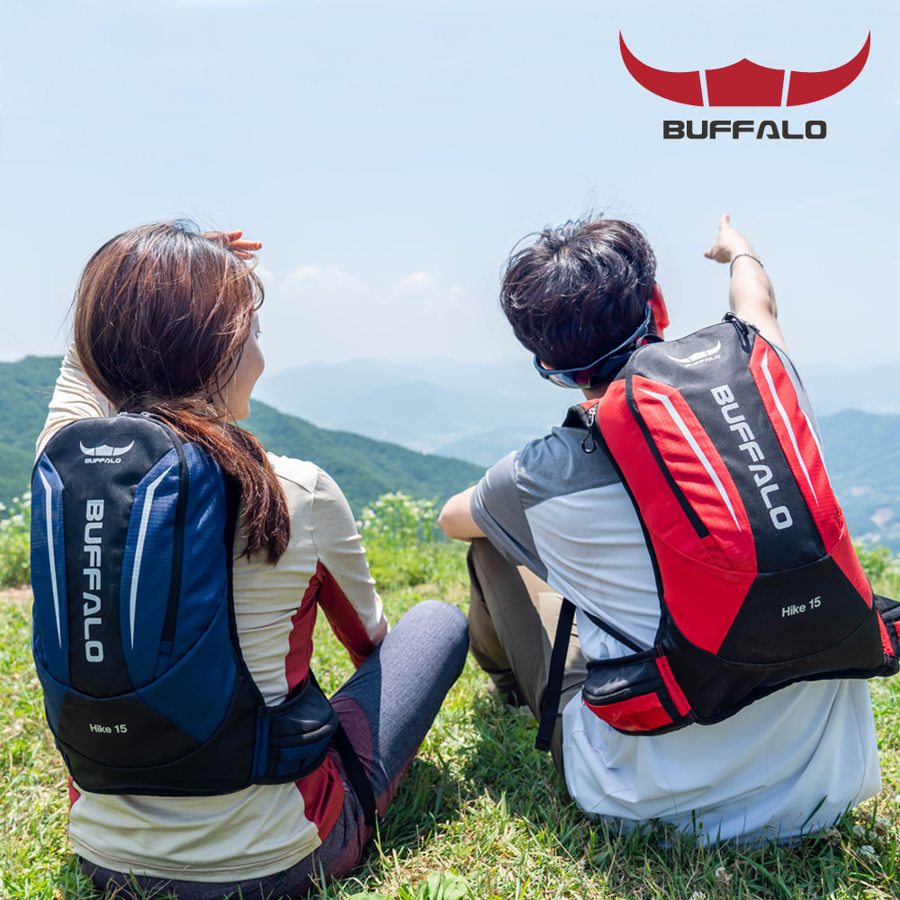 버팔로 하이크 배낭 15L 자전거 트레일 가방 백팩 경량 등산가방 - 상세 이미지 2