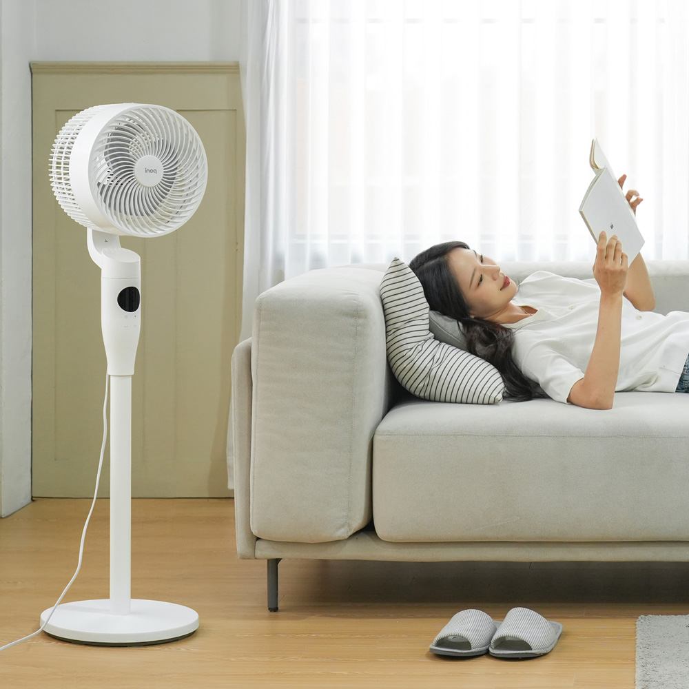 이노크아든 음성인식 리모컨 서큘레이터 스탠드 좌식 공기순환 써큘레이터 D331