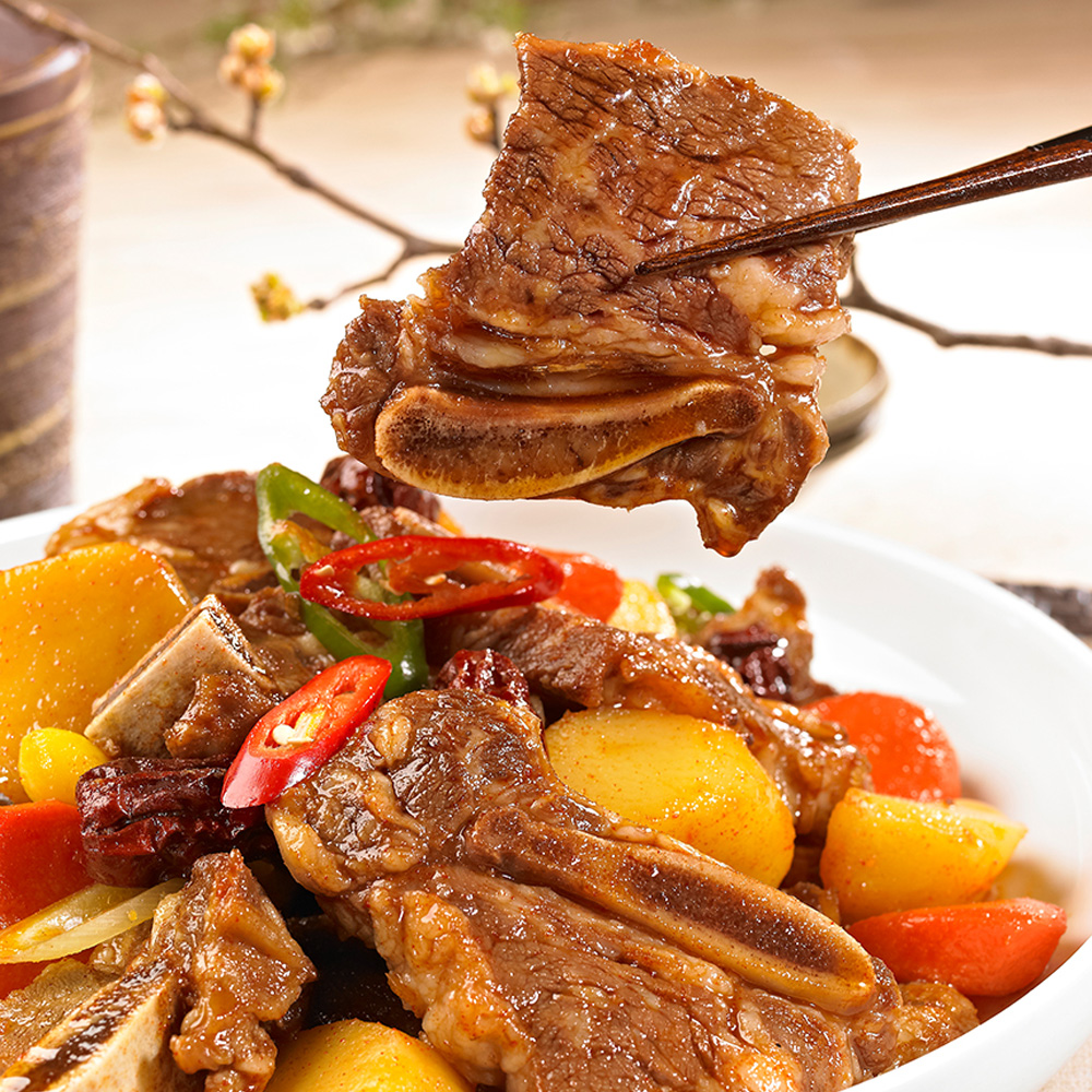 국내산 한돈 양념 돼지갈비 LA갈비 숯불 800g 돼지고기 대용량 캠핑요리 아이들반찬