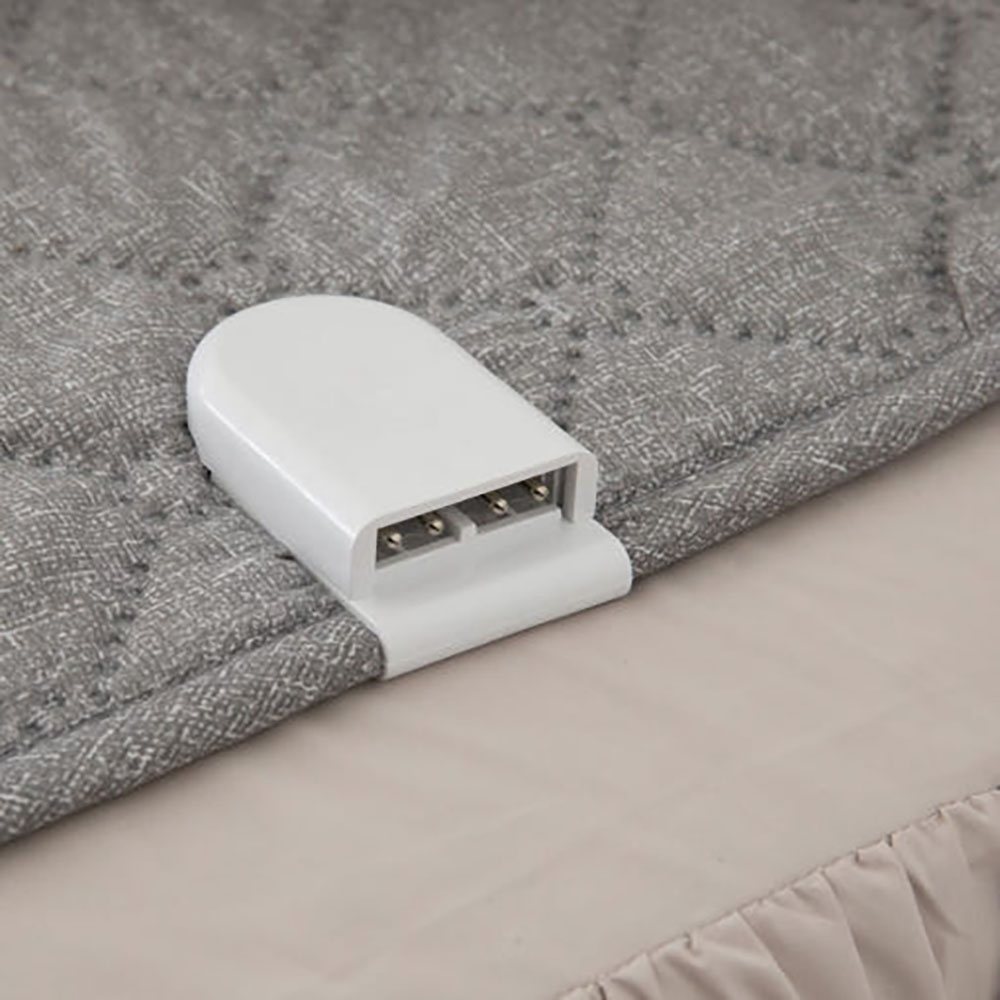 한일의료기 캠핑 전기매트 카본 탄소매트 프리볼트 전기장판 1인용 미니싱글 퀼트그레이