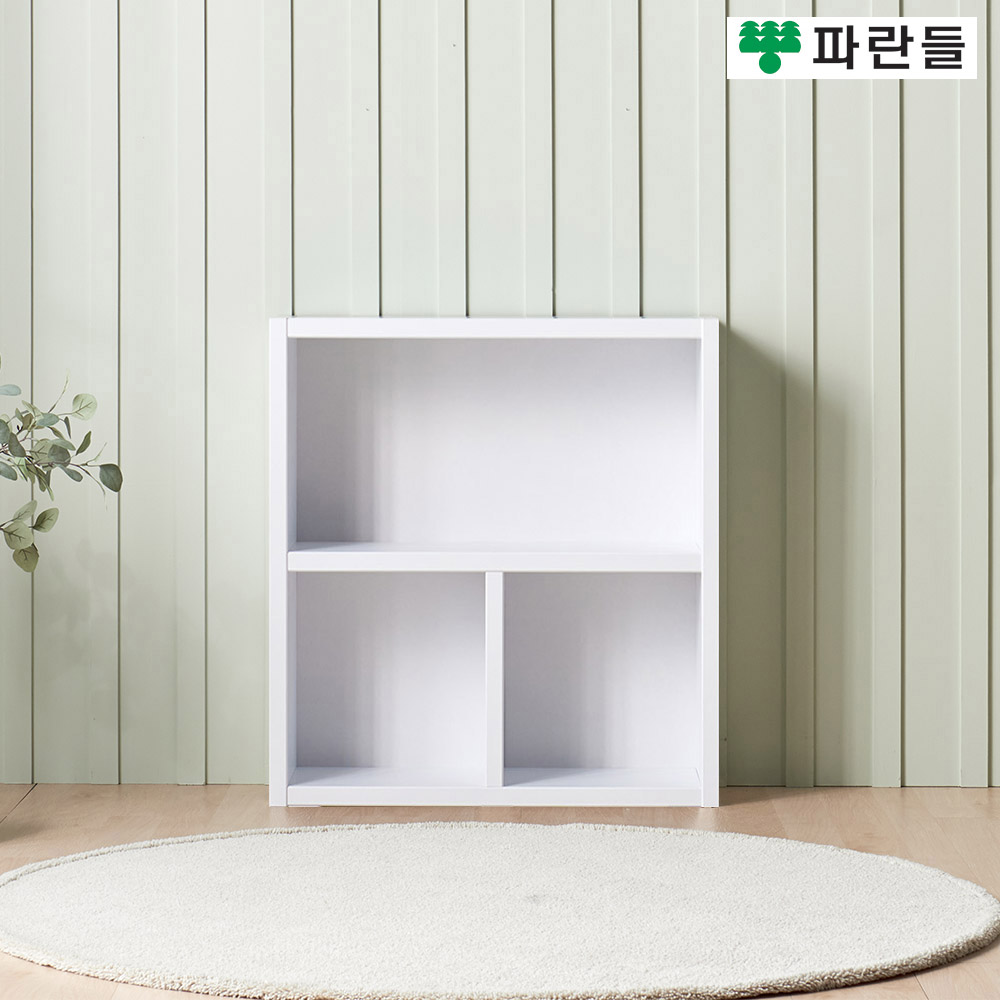 파란들가구 33T 2단 800 무발 가로책장 2단책장 수납장식장 - 상세 이미지 2
