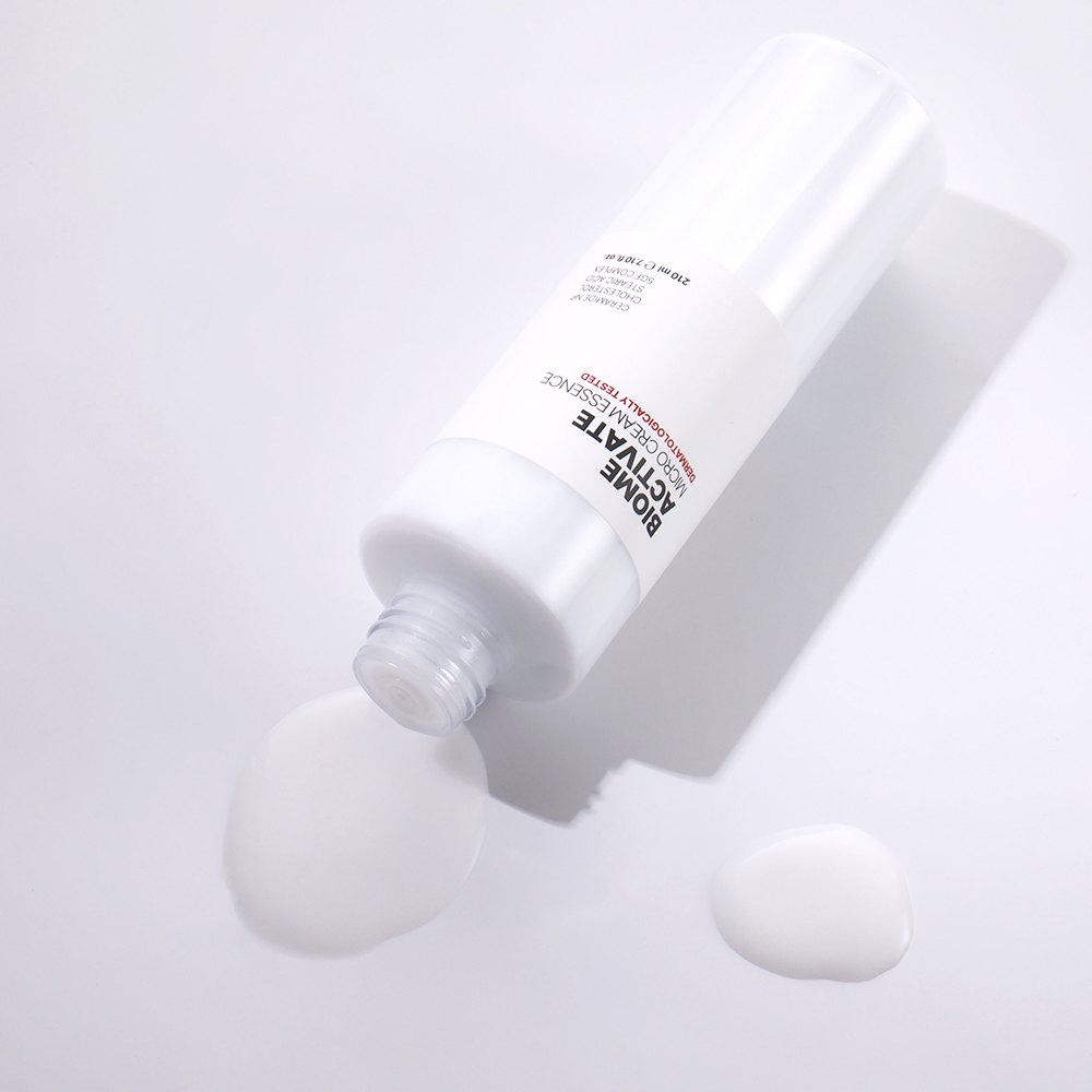 [바액] 마이크로 크림 에센스 [210ml] 24시간보습 탄력개선 장벽강화 EGF 세라마이드 콜레스테롤 지방산 보르피린 마이크로 영양오일 히알루론산