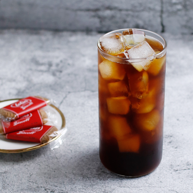 내열유리 홈카페 유리컵 500ml, 1개, 일자(C04)