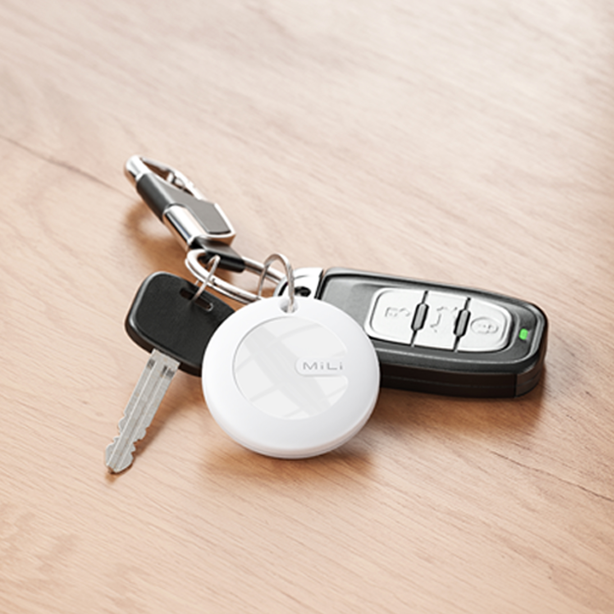 MiLi 미태그 위치추적기 태그 갤럭시 에어태그 미아방지 가죽케이스 스마트태그 유아 아이