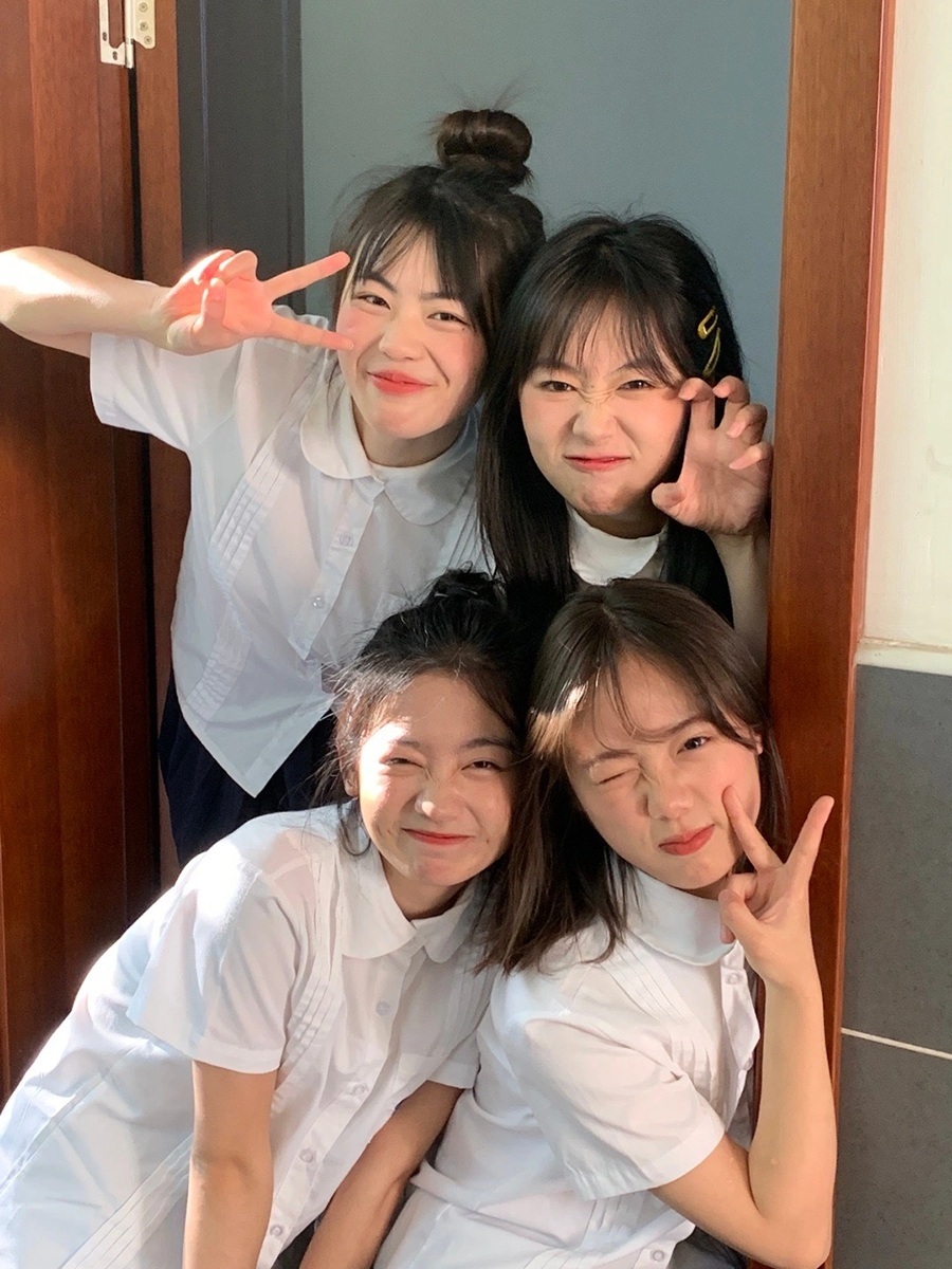 대만교복 스타일 졸사 놀이공원 컨셉 사진 촬영 여성 남성 상의 하의 세트 - 상세 이미지 4
