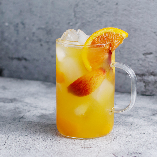 내열유리 홈카페 유리컵 530ml, 1개, 손잡이(M07)