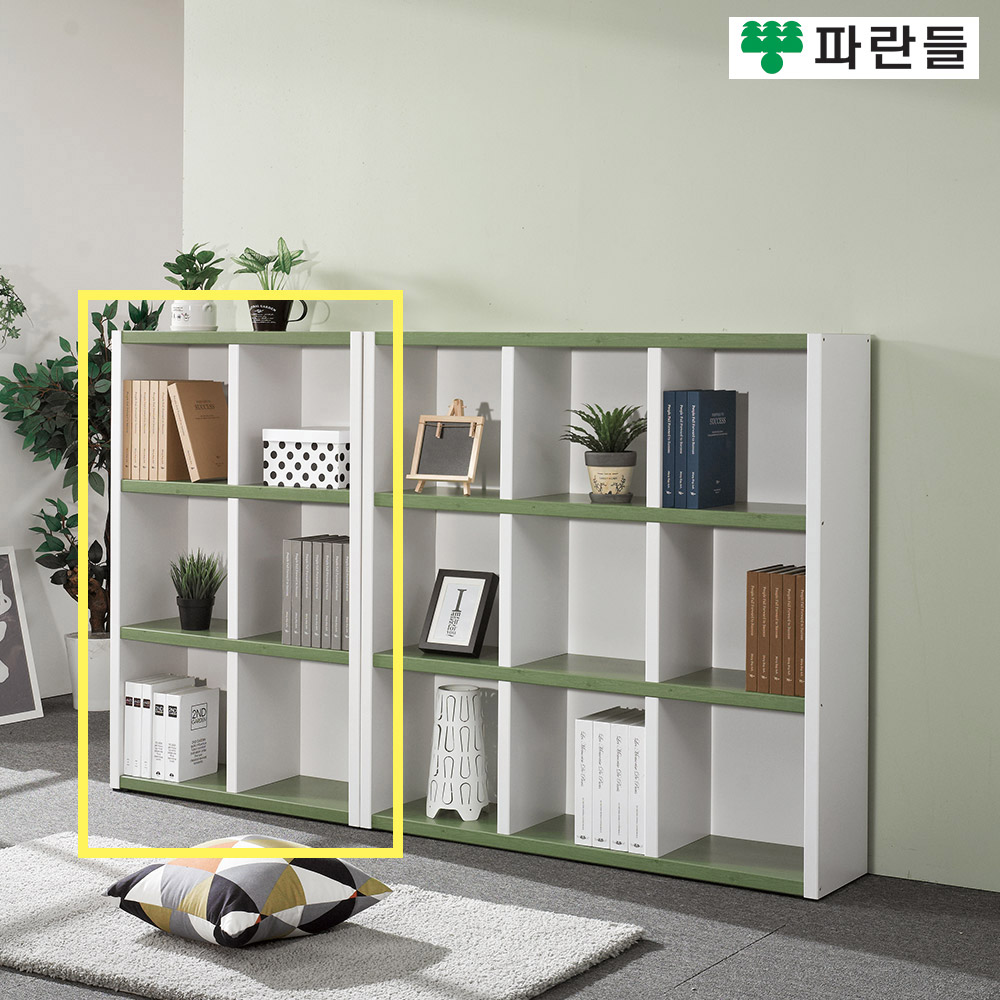 파란들가구 33T 1200 오픈 3단책장 거실책장 수납장식장 - 상세 이미지 4