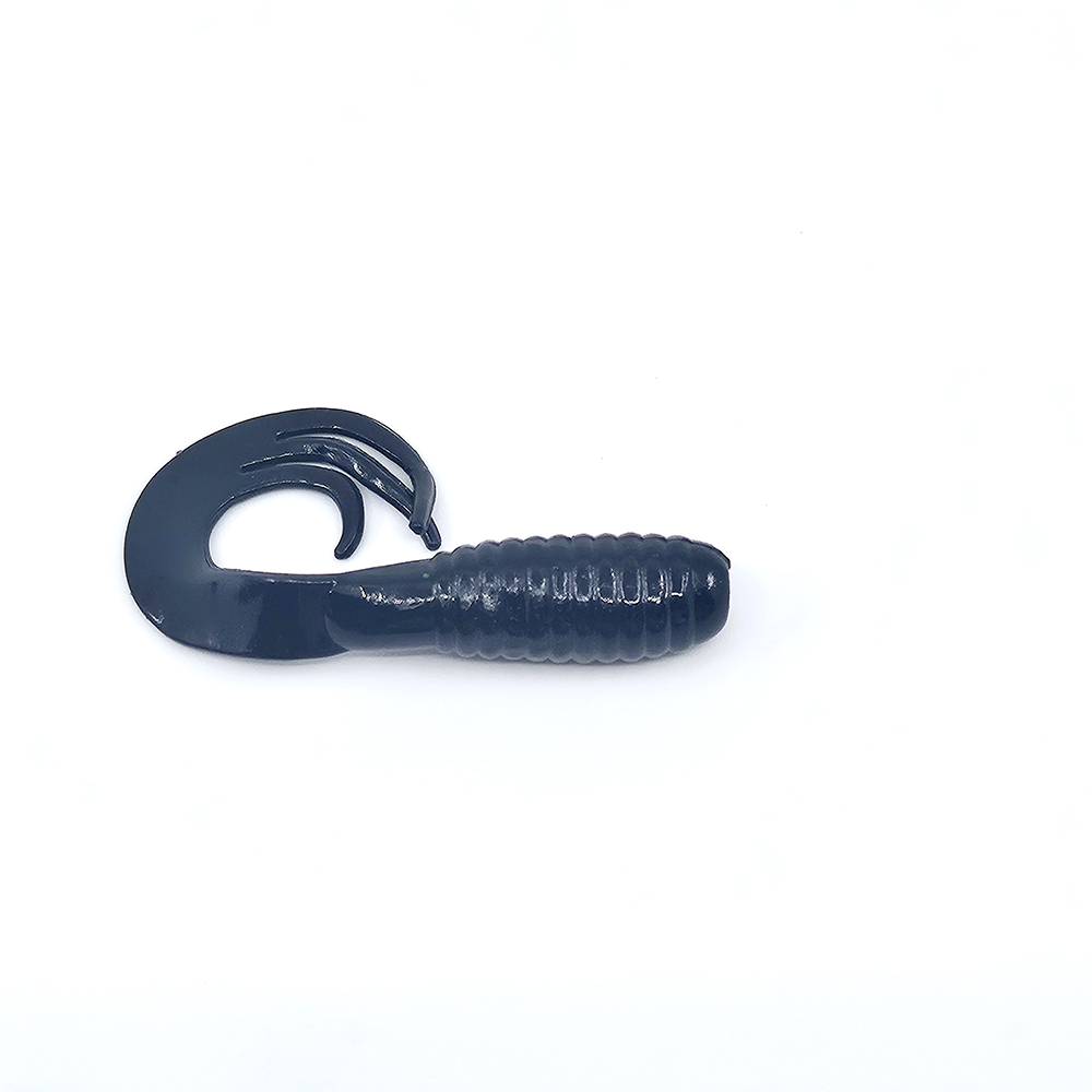 캣츠크로우 트리플그럽 꺽지웜 쏘가리웜 006 블랙, 6.3cm - 상세 이미지 3