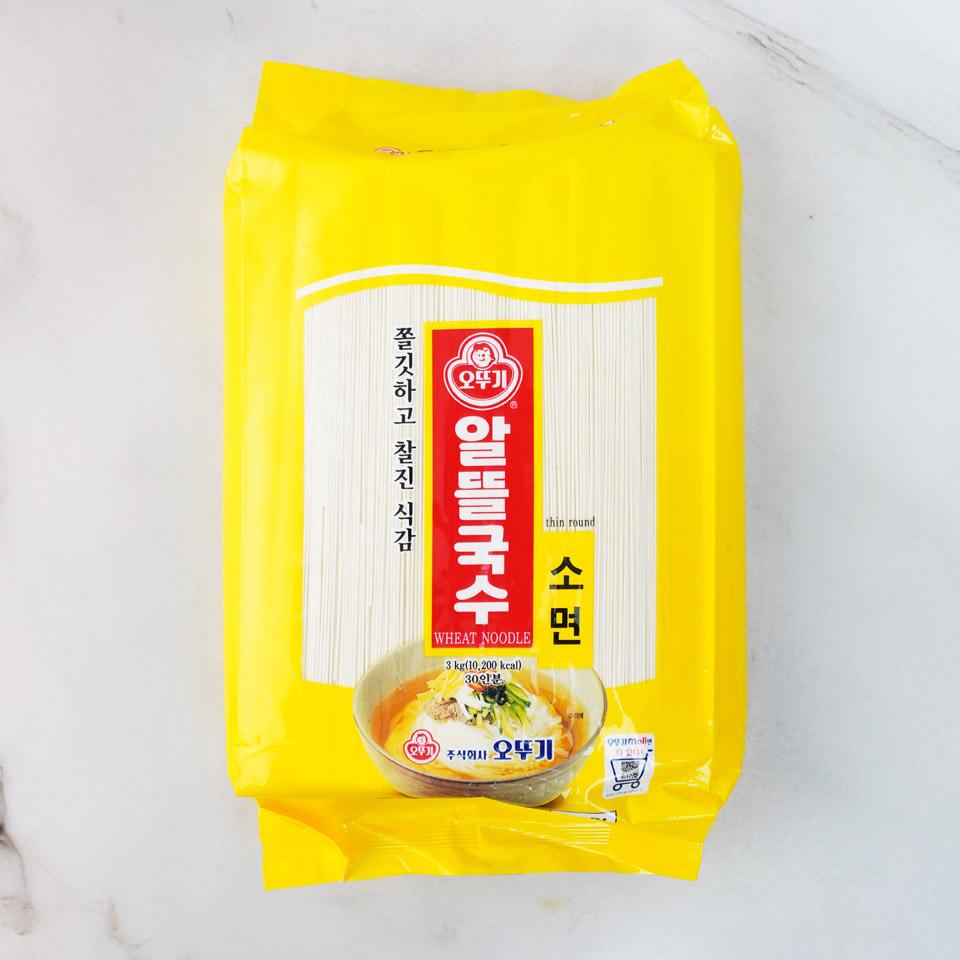 메가마트 오뚜기 알뜰국수 소면 3KG - 상품 이미지