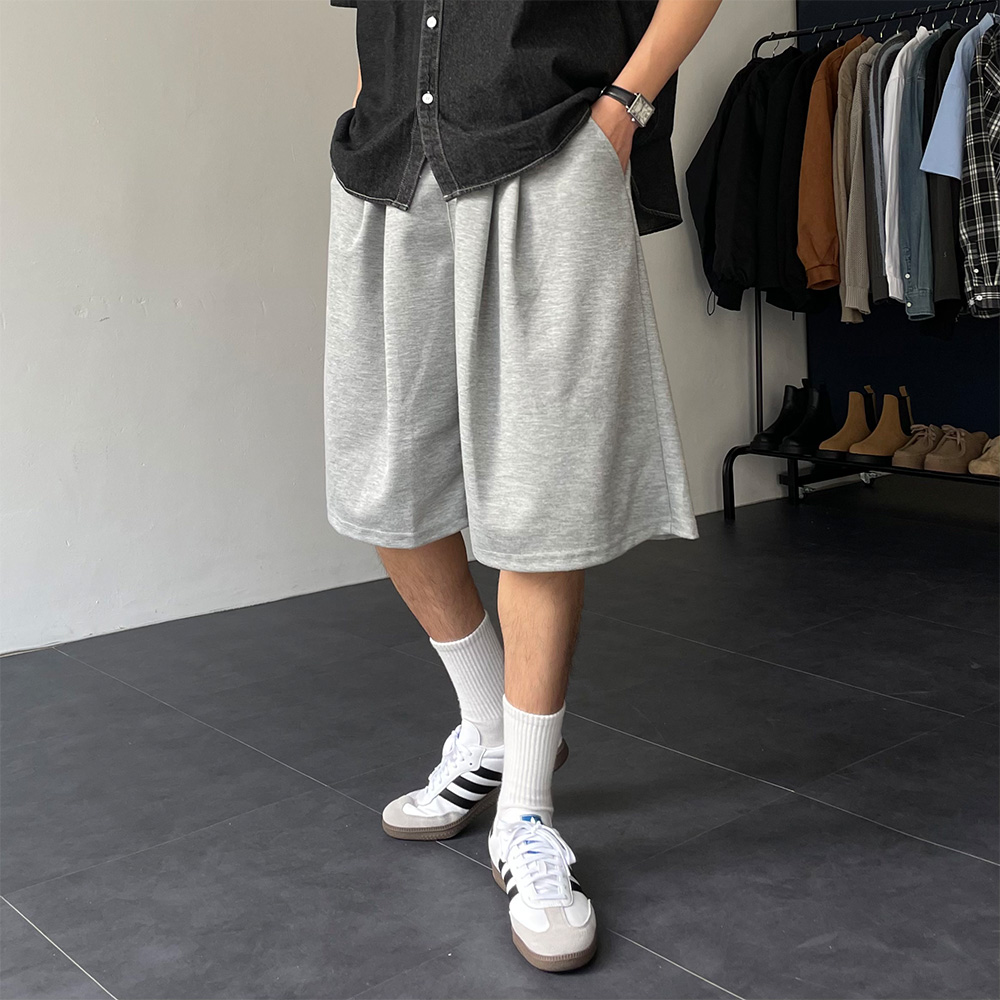 1+1 남자버뮤다팬츠 벌룬팬츠 남자7부반바지 - 상세 이미지 2