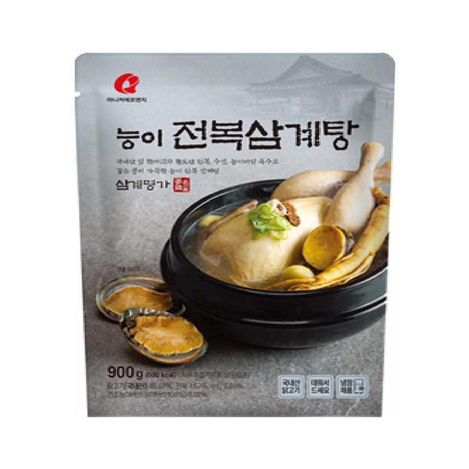 메가마트 마니커 능이 전복 삼계탕 900g - 상품 이미지