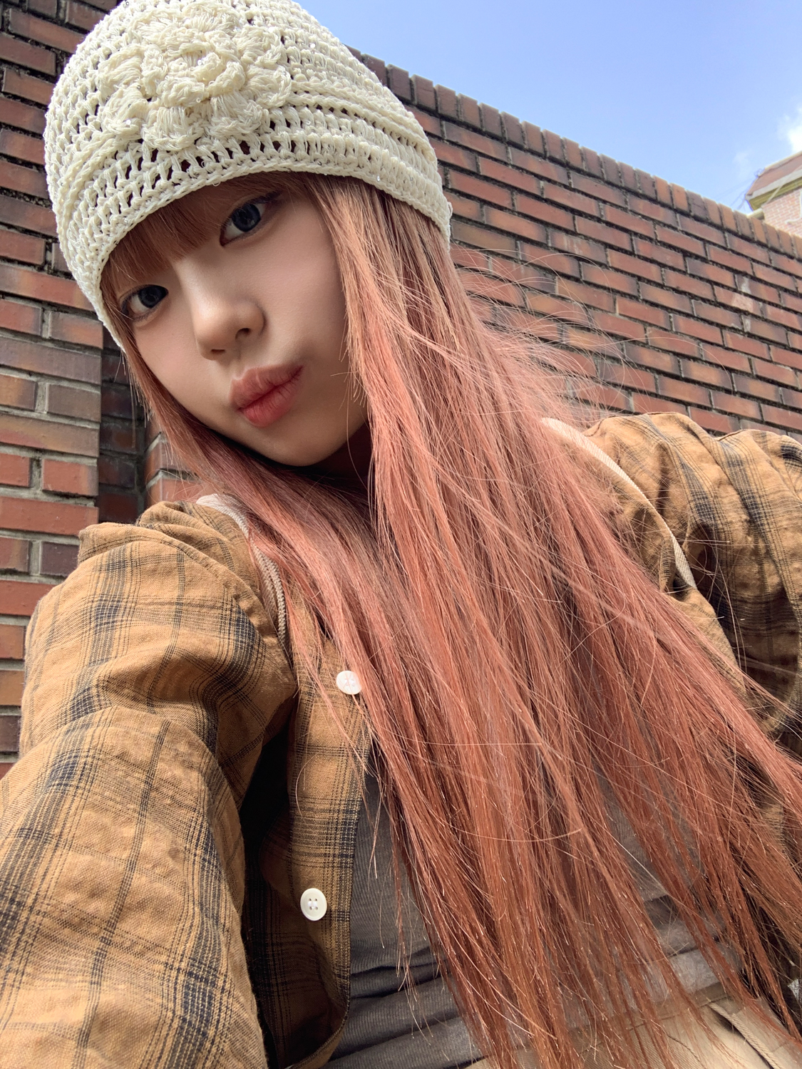 [MD추천!] 로즈 스팽글 여름 그물 니트 비니 모자 4color 상세 이미지 8