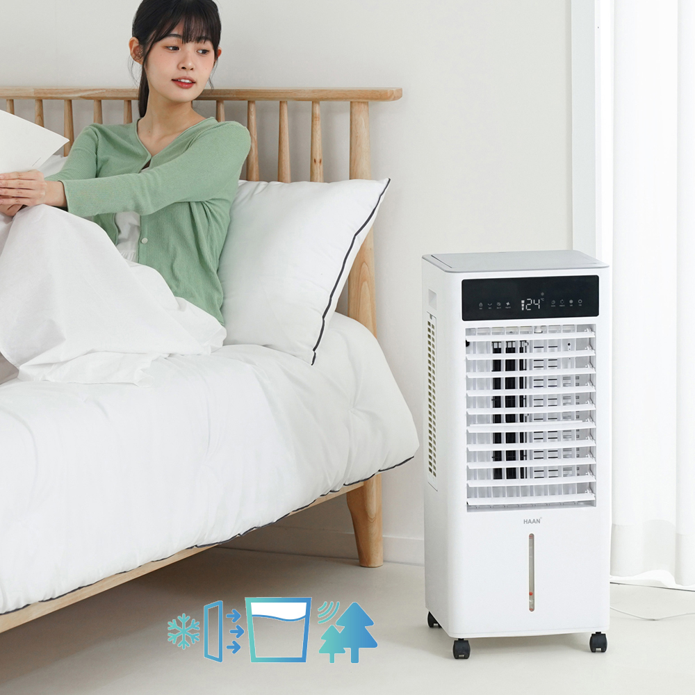 한경희 10L 폭포 얼음 대용량 ai 저소음 에어쿨러 냉풍기 - 상세 이미지 2