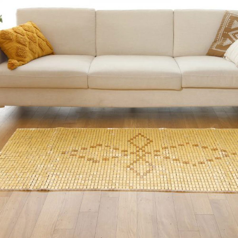 대자리 대나무 돗자리 마작자리 죽부인 매트 여름 카페트 대나무색, 150x190cm 이미지 8