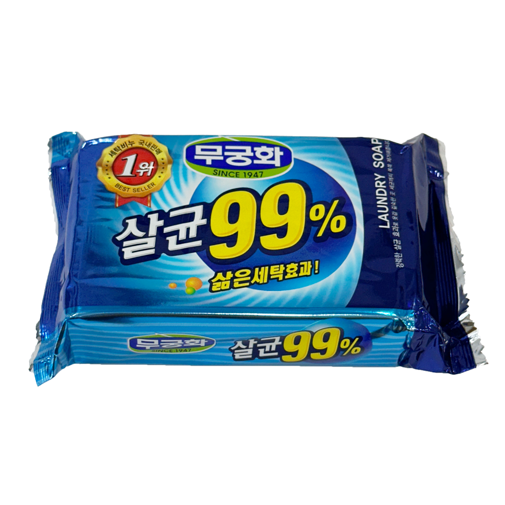 무궁화 빨래비누 살균 99프로 찌든때 세탁비누 - 상세 이미지 2