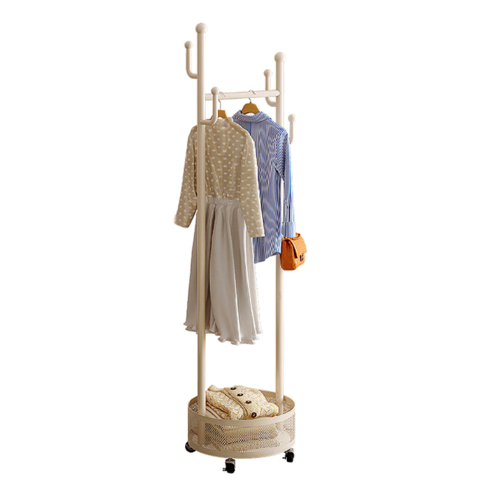 우아플레이스 미니 스탠드옷걸이 이동식 선반 행거 원룸