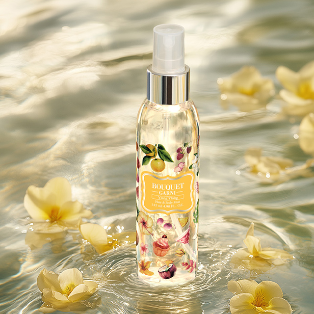 [2개] 부케가르니 퍼퓸 바디미스트 145ml 대용량 향좋은 바디스프레이 일랑일랑 향 - 상세 이미지 2