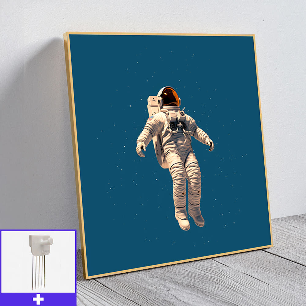 광활한 행성 45cm x 45cm 무광화이트 알루미늄액자 - 상세 이미지 2