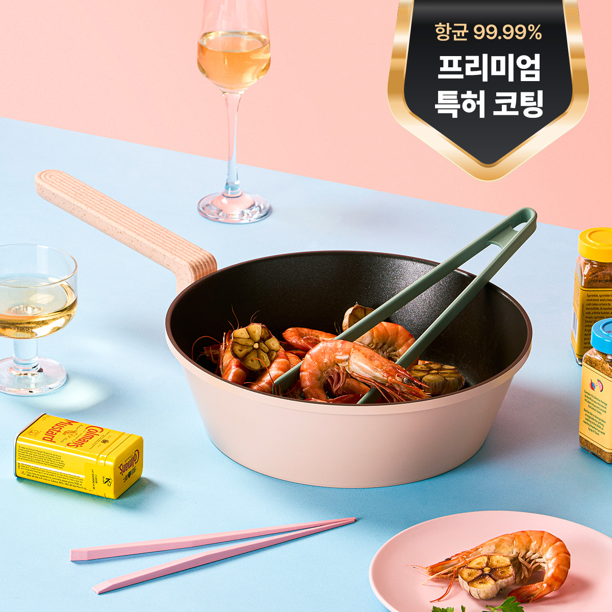 닥터하우스 키토산 항균 코팅 웍 권성준팬 24cm 인덕션 - 상세 이미지 4