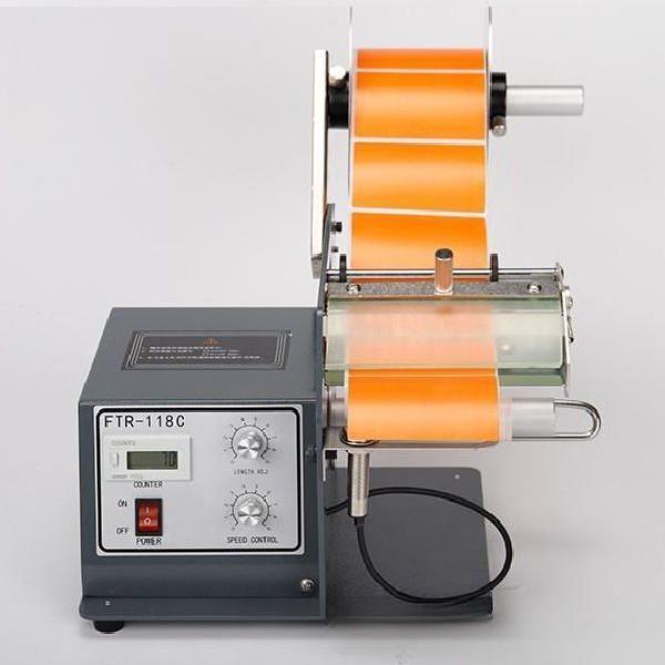 자동 라벨 스티커 분리기 바코드 라벨 스트리핑기 포토센서 불투명라벨 160mm - 메인 이미지