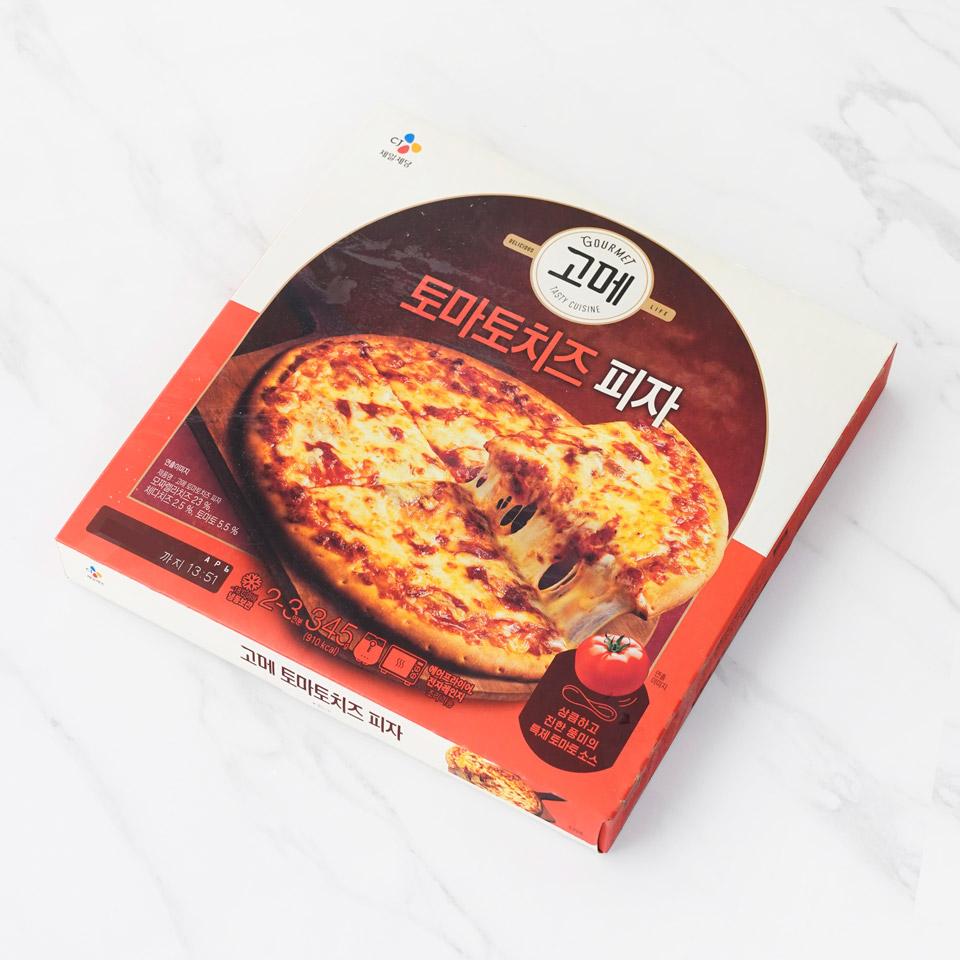 메가마트 CJ 고메 토마토치즈 피자 345g - 상세 이미지 2