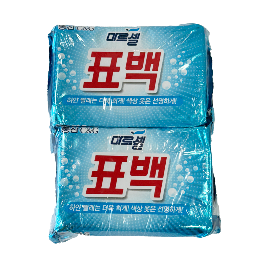 동산 마르셀 표백비누 4입 흰빨래 세탁 빨랫비누 - 상세 이미지 2