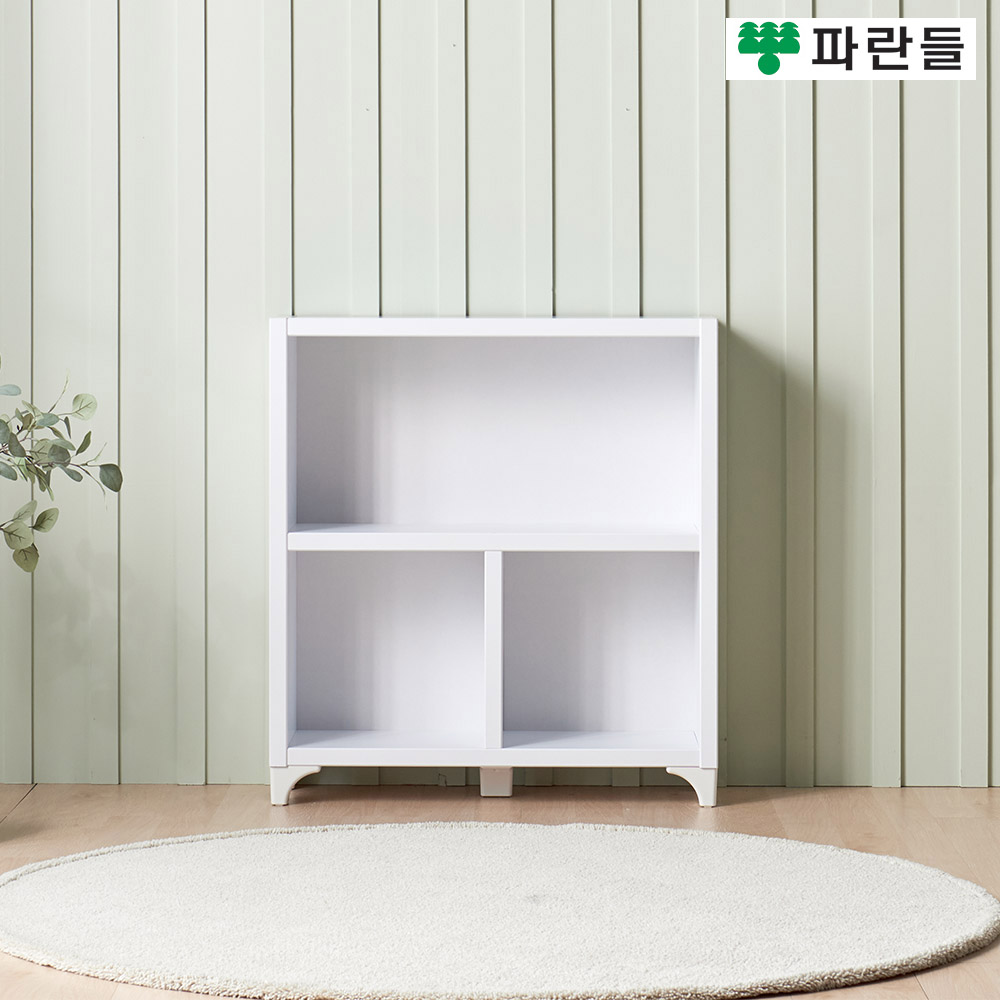 파란들가구 33T 2단 800 유발 가로책장 2단책장 수납장식장 - 메인 이미지