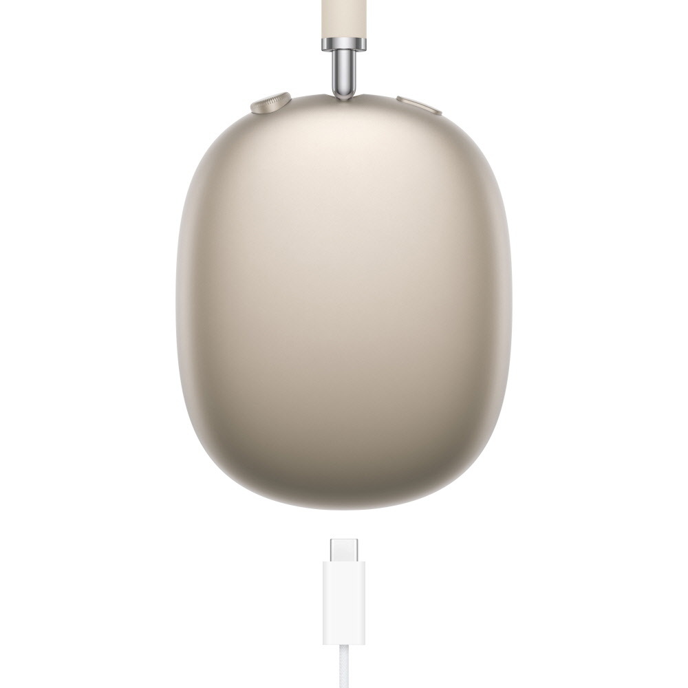 [카드할인] Apple 에어팟 맥스 (USB-C) 스타라이트 - 상세 이미지 4