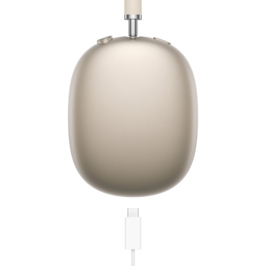 애플 에어팟 맥스 1 USB-C 블루투스 무선 헤드폰 스타라이트