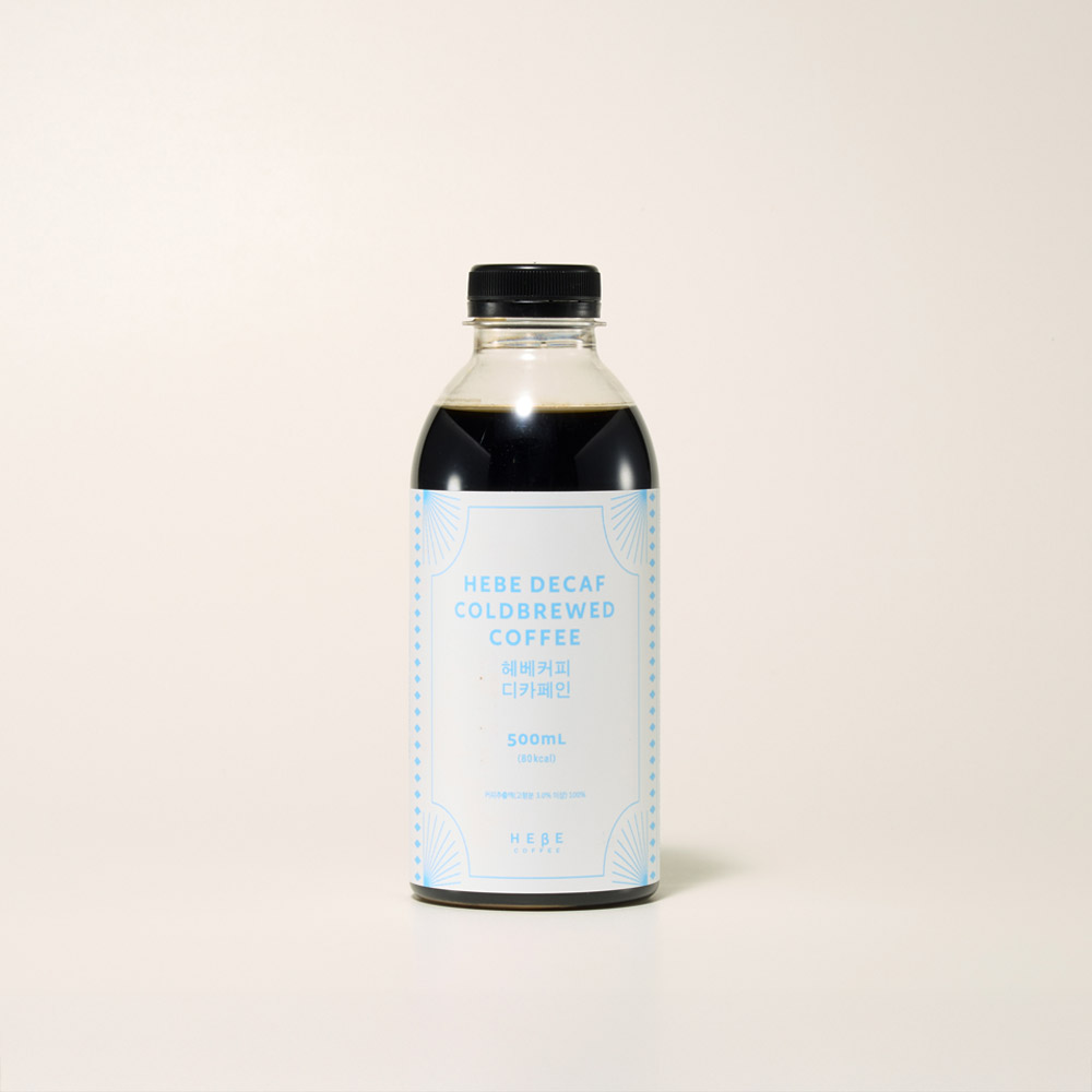 헤베커피 콜드브루 디카페인 원액 500ml - 상품 이미지