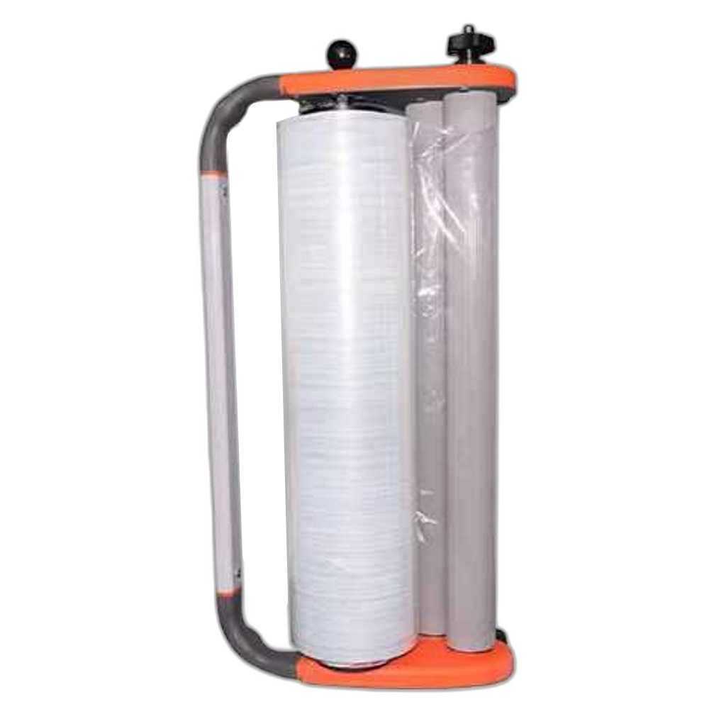 수동 랩핑기 파렛트 스트레치 물류 업소용 밴딩기 내경 76mm 폭 50cm - 상품 이미지